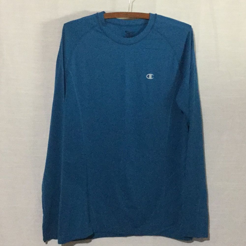 Champion Blue Active Long Sleeve Shirt